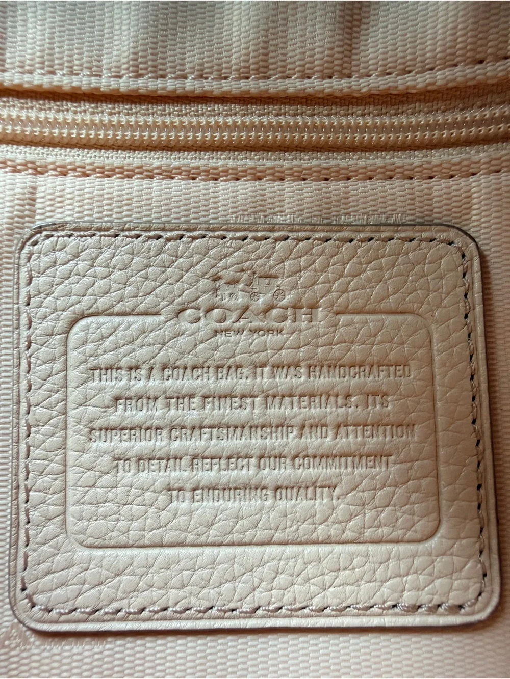 Coach Blush Pink Pebble Leather Hobo 2-way Shoulder Bag- Very Good Condition